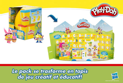 Play-Doh - riesiges Osterei mit 7 Überraschungen ab 3 Jahren, Mehrfarbig