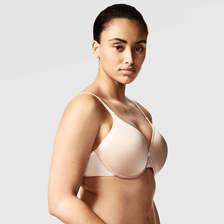 Chantelle Damen C Ideal Back Smoothing Bra Minimizer BH 70C Nude-rouge, 70C Nude-rouge