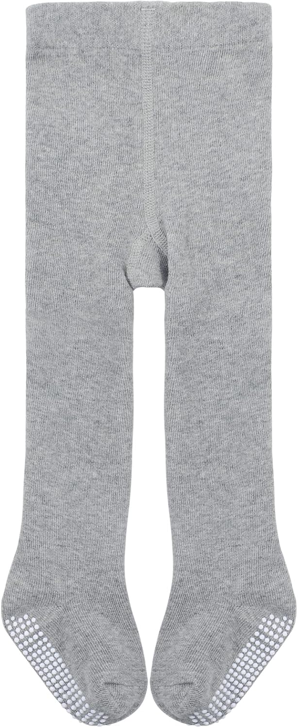Durio Strumpfhose Baby Baumwolle Kinderstrumpfhose Mit Stopper Anti-Rutsch Warme Strümpfe Leggings 6