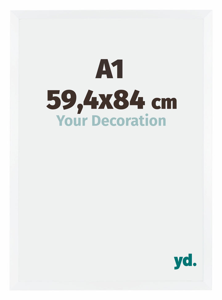 yd. Your Decoration - Bilderrahmen 59,40x84,00 cm - Bilderrahmen aus MDF mit Acrylglas - Antireflex