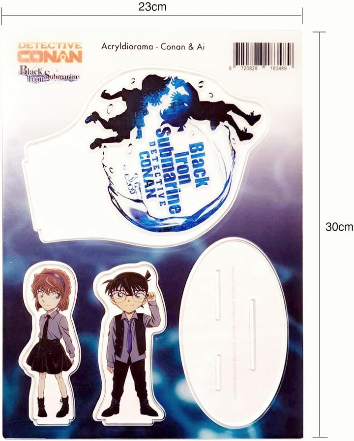 SAKAMI - Acryl Diorama - Detective Conan - Black Iron Submarine - 30x23cm - original & lizensiert