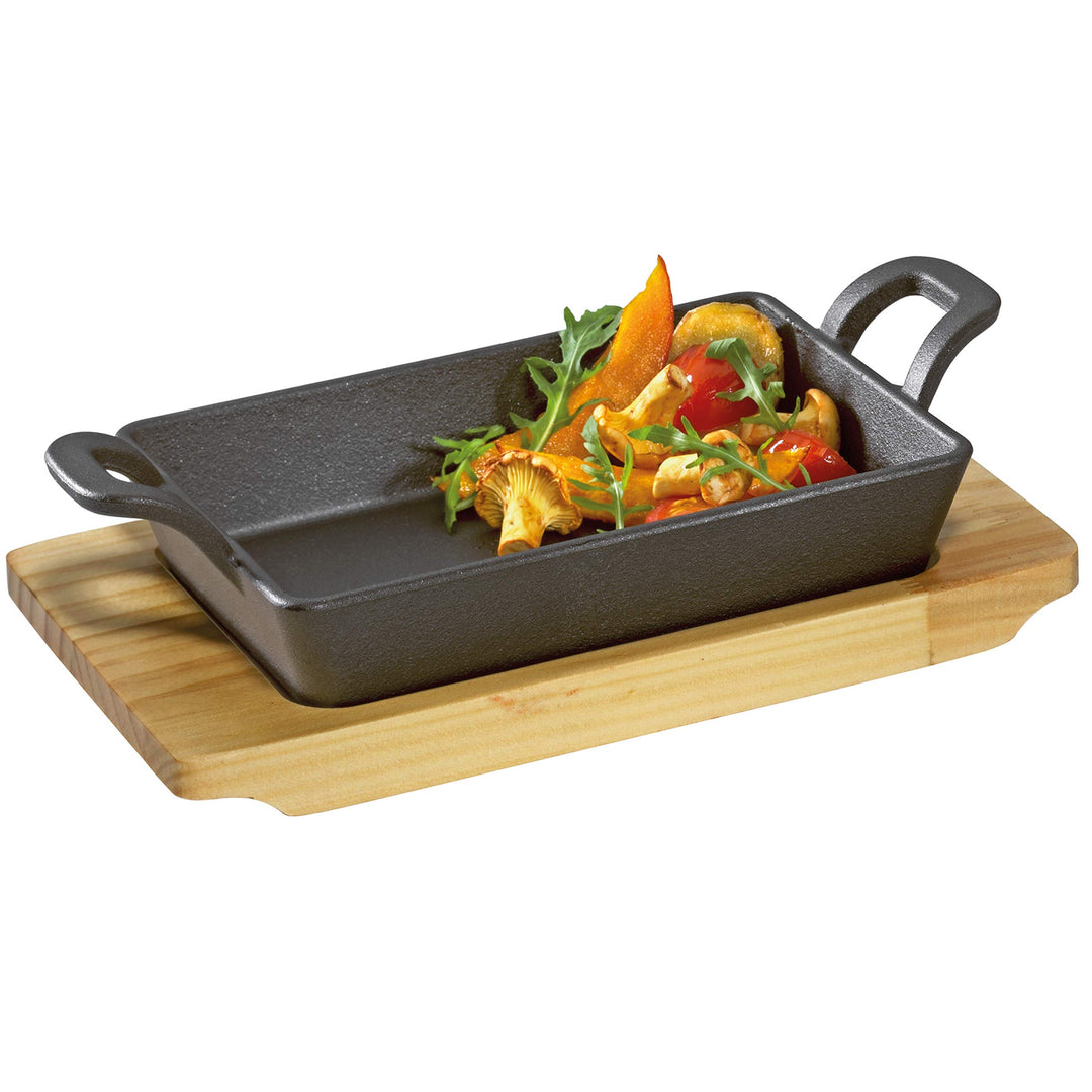 Küchenprofi Servierpfanne Gusseisen-Kp305051015/schwarz