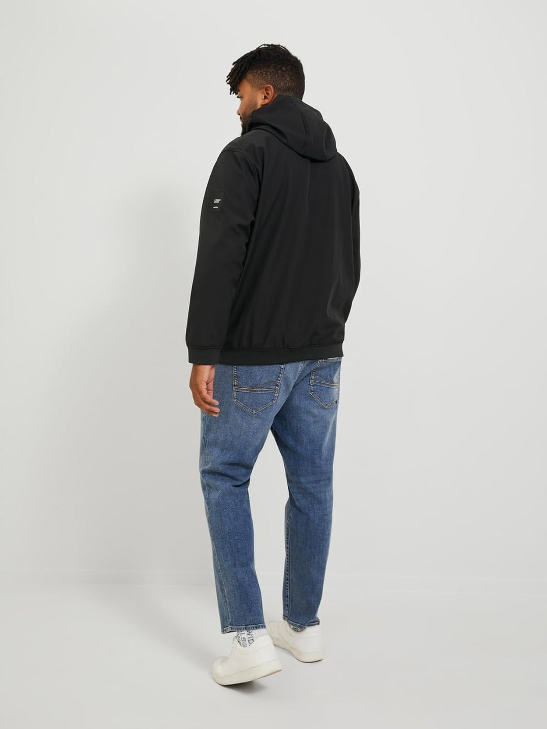 JACK & JONES Male Softshell Jacke Softshell Jacke XS Schwarz, XS Schwarz