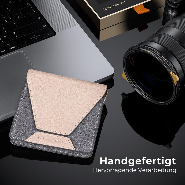 K&F CONCEPT ND2-32&Polfilter (CPL) 82mm 2-in-1 Multifunktionsfilter (Nano-Xcel Pro Serie), 82mm
