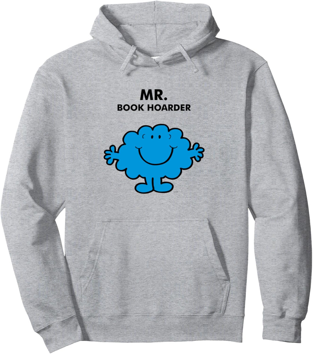Mr. Men Little Miss Meme - Mr. Book Hoarder - Mr. Daydream Pullover Hoodie