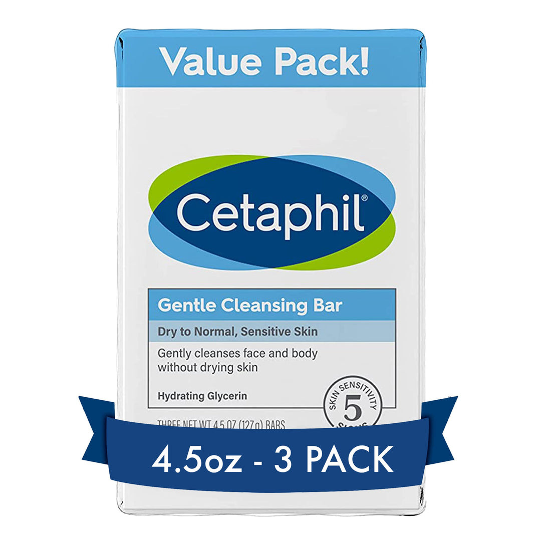 Cetaphil Cetaphil Sanfte Reinigungsriegel, 130 ml, 3 Stück