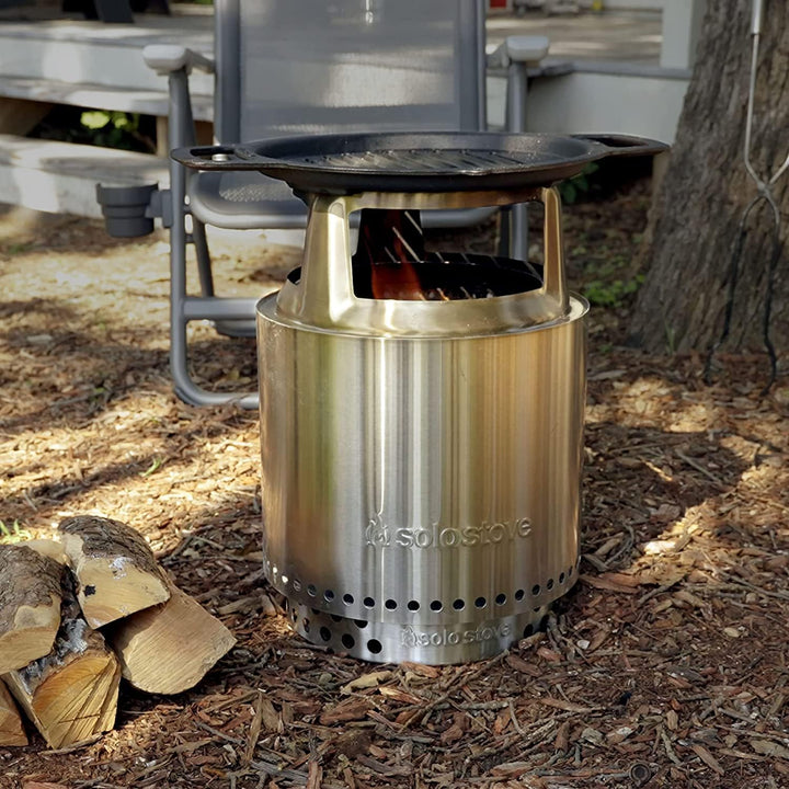 Solo Stove Aufsatz für Ranger Feuerschale | Edelstahl-Aufsatz zur Nutzung mit Solo Stove Gusseisenpl