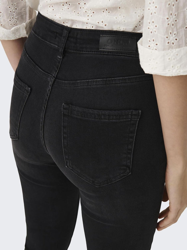 ONLY Female Skinny Jeans ONLBLUSH HW SK ANK DNM REA005 S / 32L Washed Black, S / 32L Washed Black
