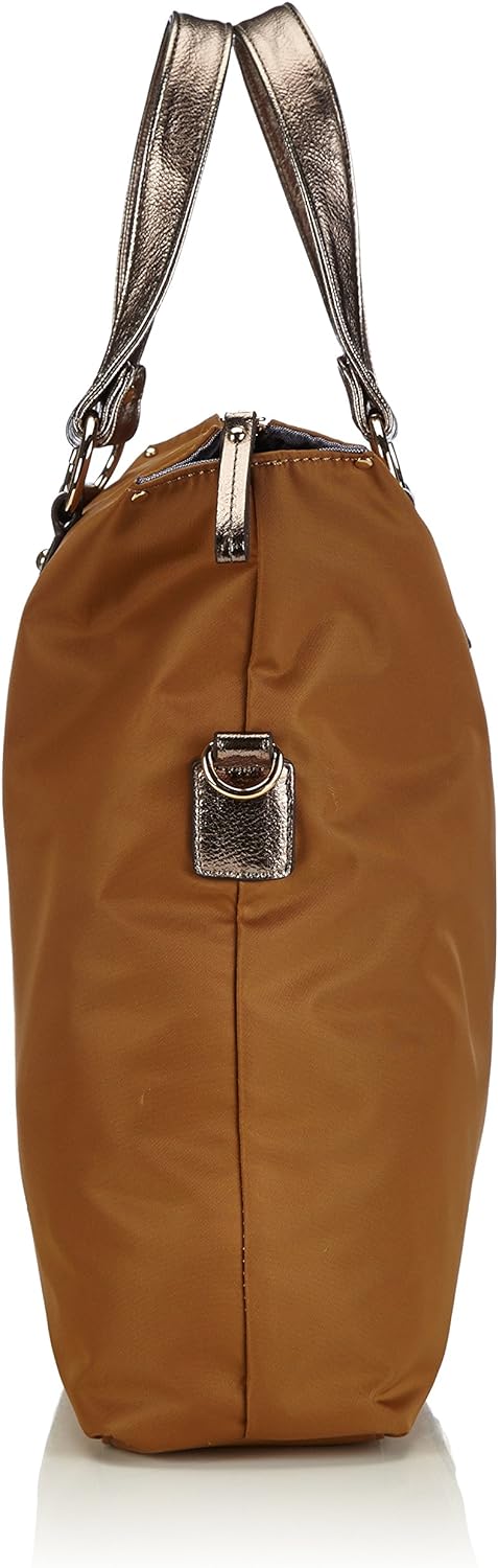 More & More Amy City 30157 3438 M15 Damen Shopper 42x39x10 cm (B x H x T) Braun Mustard 3438, Braun