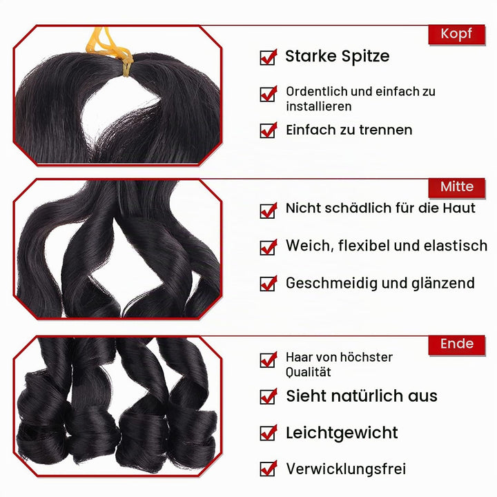 Xtrend Pre Stretched French Curly Braiding Hair 26 Inch 8 Packs Bouncy Loose Wave Braiding Hair Hot