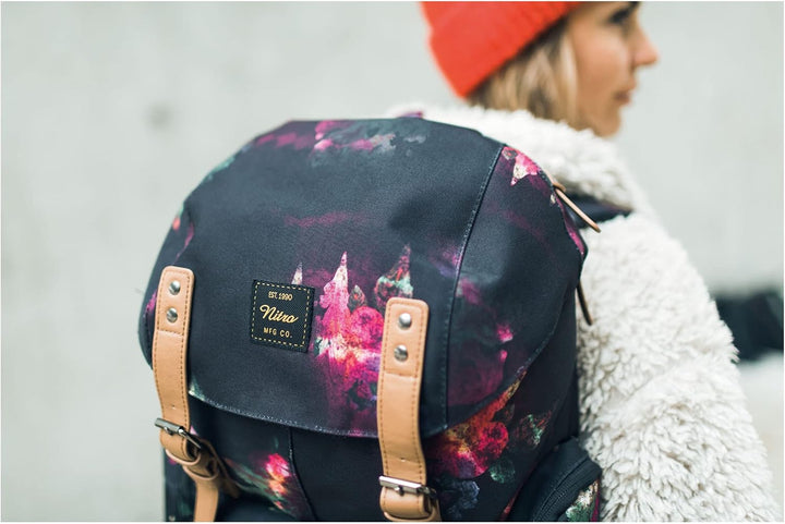 Nitro Weekender Alltagsrucksack mit gepolstertem Laptopfach, Schulrucksack, Wanderrucksack inkl. Nas