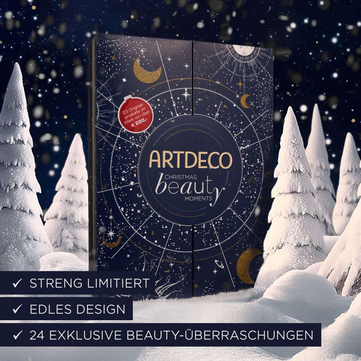 ARTDECO Adventskalender 2025 – Hochwertiger Kosmetik Beauty Kalender mit 24 Make-up-Überraschungen a