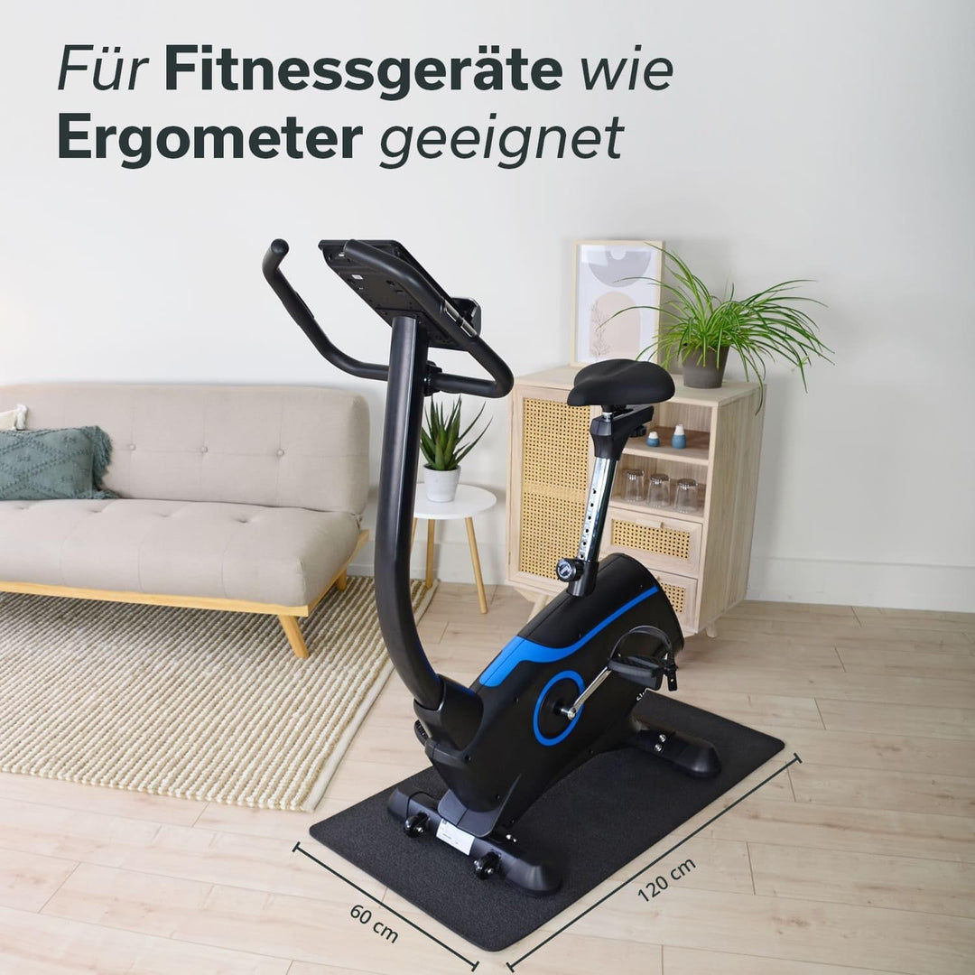 Skandika Bodenschutzmatte für Heimtrainer Rudergeräte und Vibrationsplatten | Made in Germany, Multi