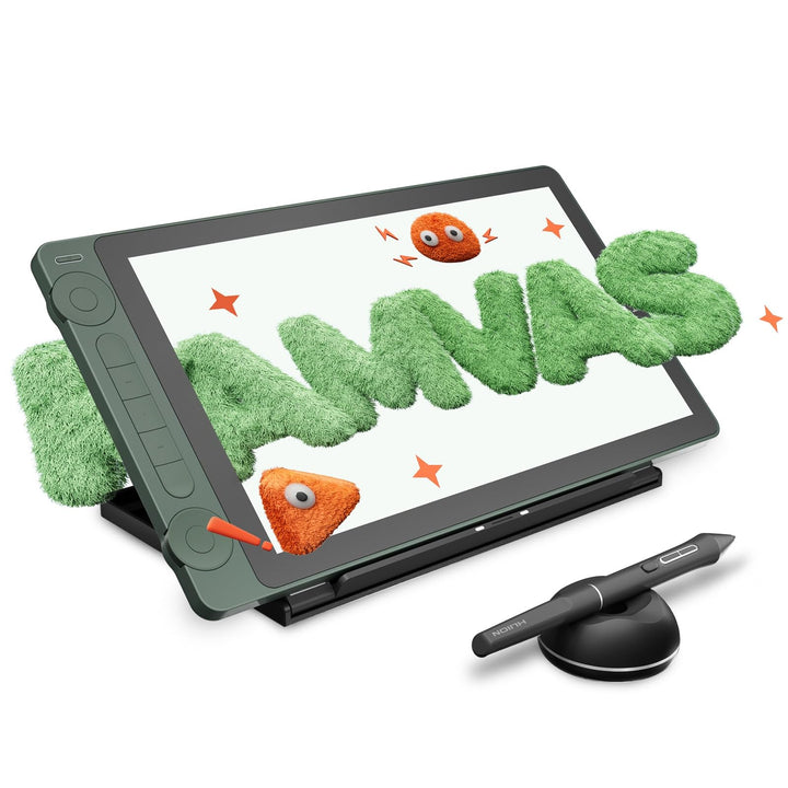 HUION Kamvas 13 Gen 3 SE Grafiktablett mit Display, 13,3" volllaminiertes Grafiktablett, Zeichentabl