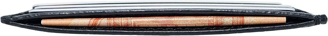 Tru Virtu® Ultra Slim Wallet Carbon Kartenetui I Kreditkartenetui I Kartenetui-RFID-NFC-Schutz I Kar