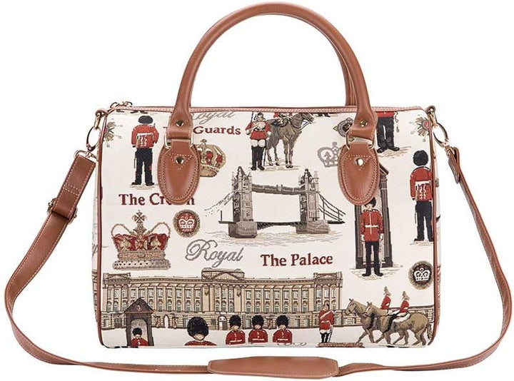 Signare Tapisserie Reisetasche Damen, Sporttasche Damen, Weekender Damen, Reisetasche gross mit Lond