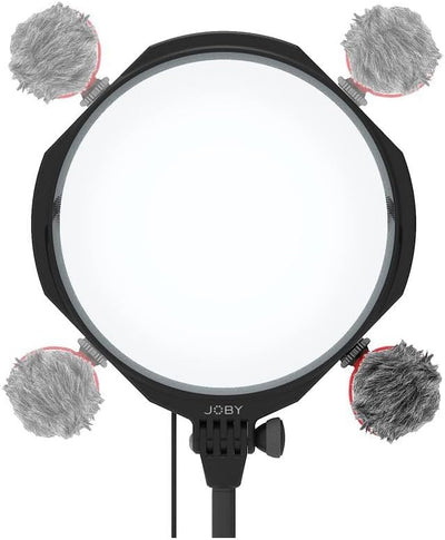 JOBY Beamo Studio-Creator-Set, Studiolicht, Soft-Key-Licht mit Fernbedienung, Hintergrundlicht 12 Fa