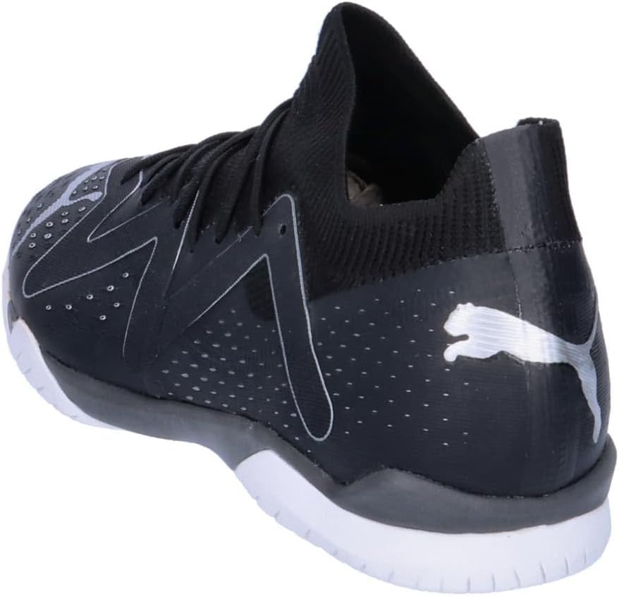 PUMA Future Match It Fussballschuh für Herren 40.5 EU Puma Schwarz Puma Silber, 40.5 EU Puma Schwarz
