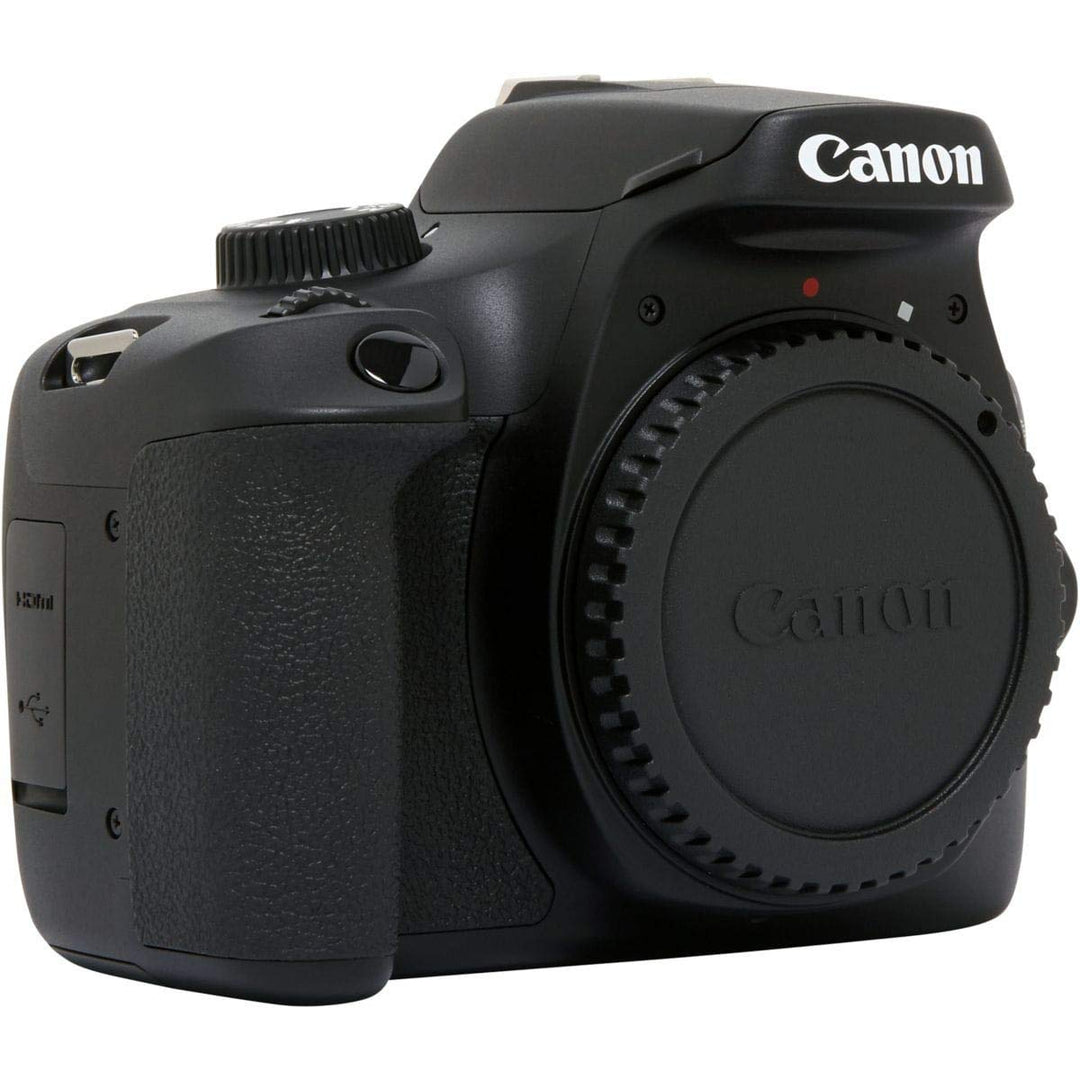 Canon EOS 4000D DSLR Kamera Gehäuse (18 MP, DIGIC 4+, EOS Movie Full HD, WiFi) schwarz Gehäuse ohne
