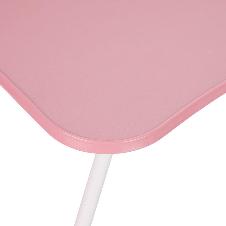 Relaxdays Laptoptisch für Bett & Couch, HxBxT: 26 x 63 x 40 cm, klappbarer Betttisch, MDF, Eisen, No