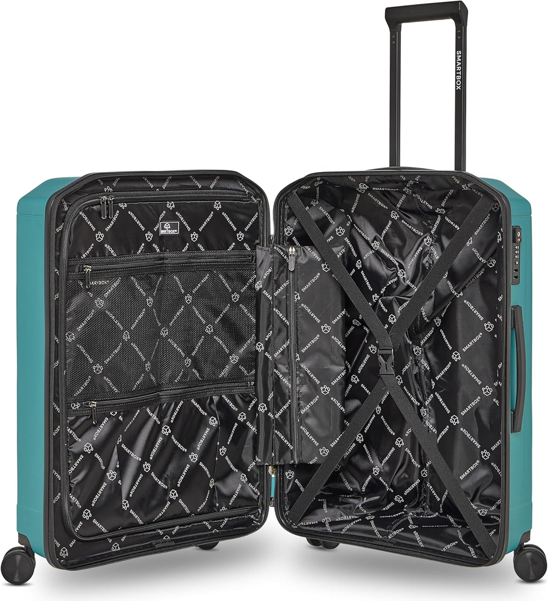 Smartbox Hartschalen Koffer-Set 3-teilig | aus hochwertigem, robusten und leichtem Polypropylen Mate