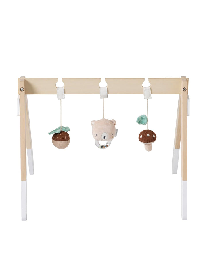 VERTBAUDET Tansania Spielschaukel aus Holz, Green Forest, TU Beige, Beige