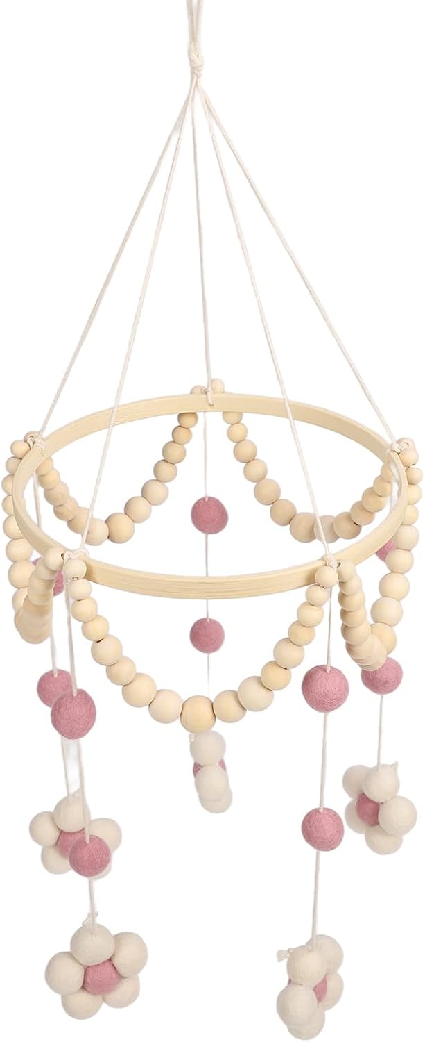 Neugeborenes Hängendes Baby Mobile, Handgefertigtes Einzigartiges Design, Sanfte Bewegung, Bettglock