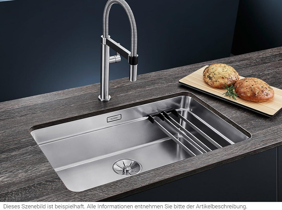 BLANCO ETAGON 700-U | Edelstahl | Einbauart: Unterbau | ohne Ablauffernbedienung, mit Zubehör | 80er