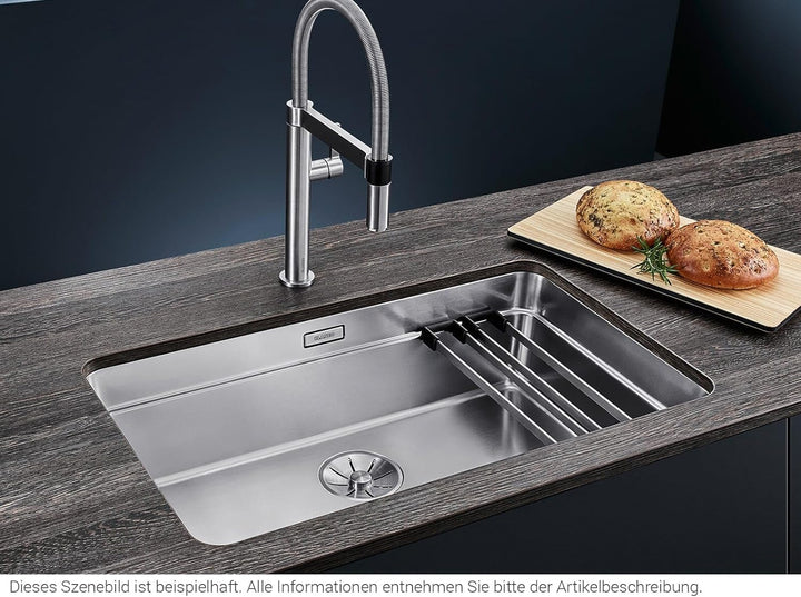 BLANCO ETAGON 700-U | Edelstahl | Einbauart: Unterbau | ohne Ablauffernbedienung, mit Zubehör | 80er