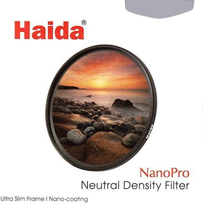 HAIDA Ultra Slim NanoPro MC ND Graufilterset 8X, 64x, 1000x - 77 mm, inkl. Stack Cap Filtercontainer