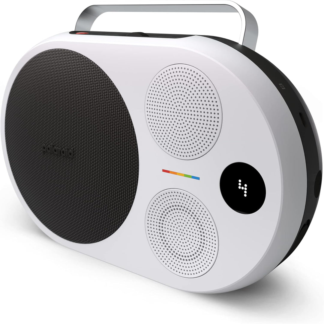 Polaroid P4 Music Player (Black) – Powerful Large Room Wireless Bluetooth Speaker Rechargeable with