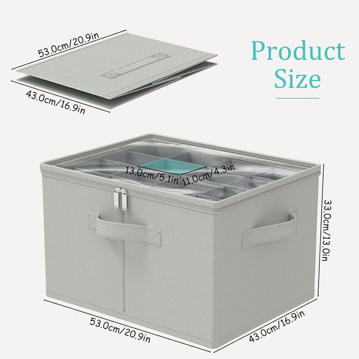 Schuhorganizer für Closet, Passt 16 Paare, Schuhe Organizer mit Durchsichtigem Deckel, Starke Aufbew