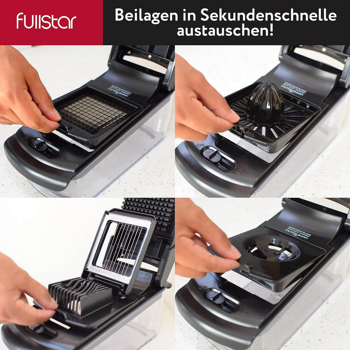 Gemüseschneider Spiralschneider Gemüsehobel - Gemüse Schneider Zwiebelschneider Kartoffelschneider O