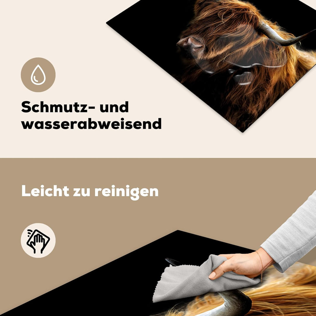 KitchenYeah© Herdabdeckplatte Einteilig Herdabdeckung Abdeckplatte für Ceranfeld Abdeckung Induktion