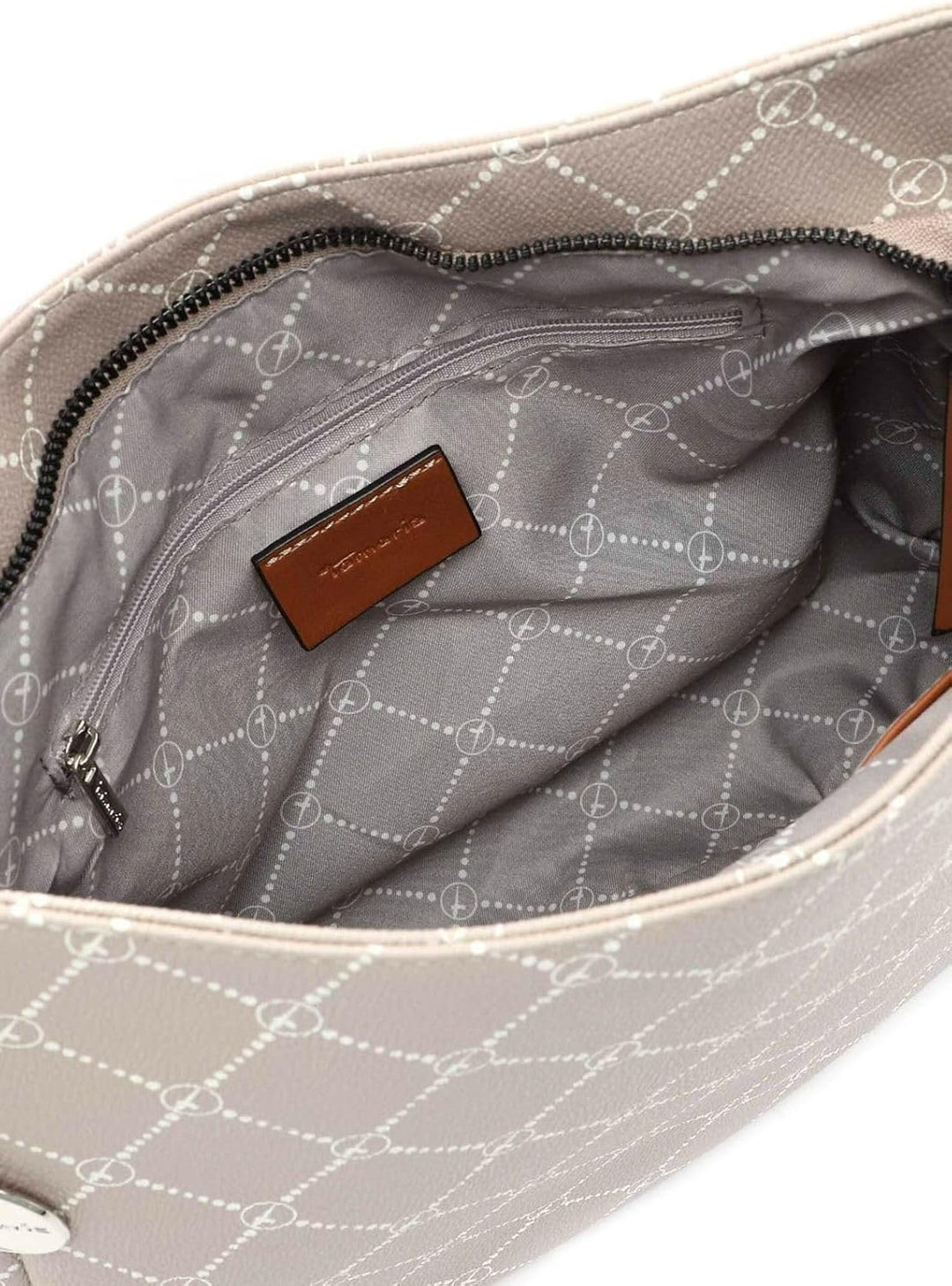 Tamaris Beutel TAS Anastasia 30901 Damen Handtaschen Print taupe 900 Einheitsgrösse Taupe 900, Einhe