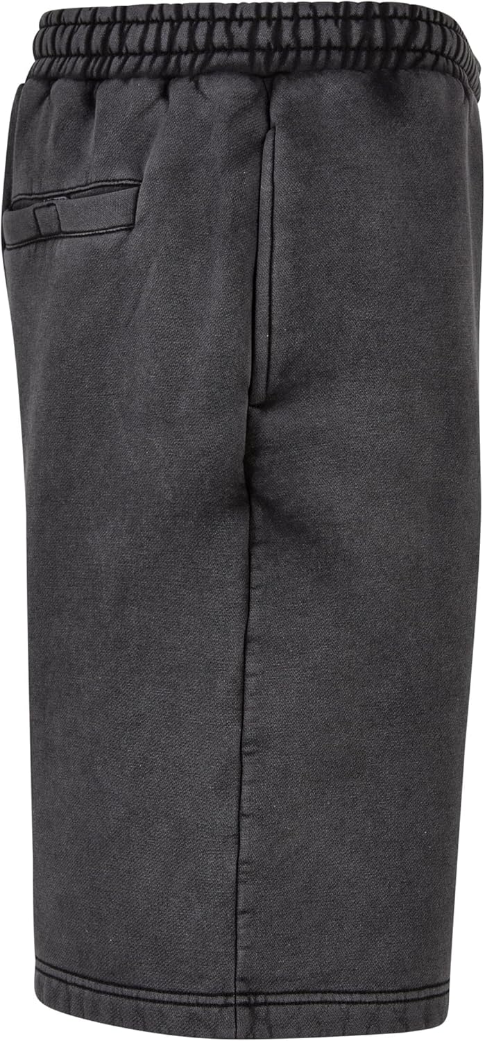 Urban Classics Herren Heavy Sand Washed Sweat Shorts, kurze Jogginghose für Männer, erhältlich in vi