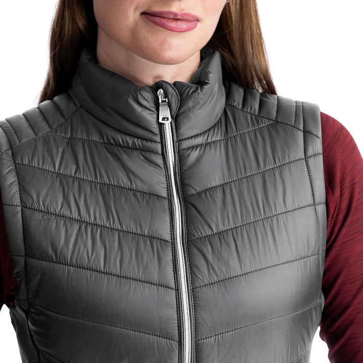 Trespass Damen Elanora-Female Padded Gilet Weste XL Kohle, XL Kohle