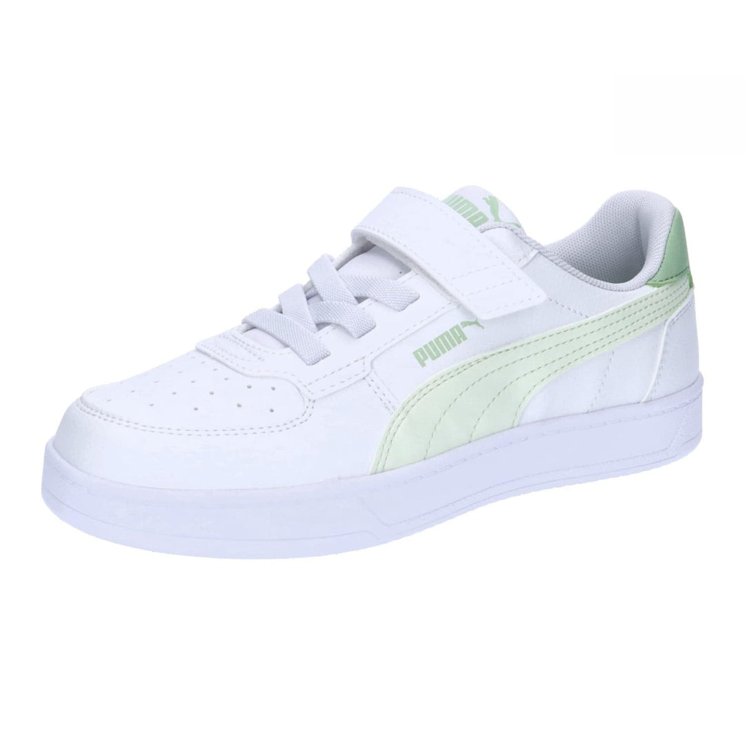 PUMA Unisex Kinder Caven 2.0 Ac+ Ps Sneaker, White Green Illusion Pure