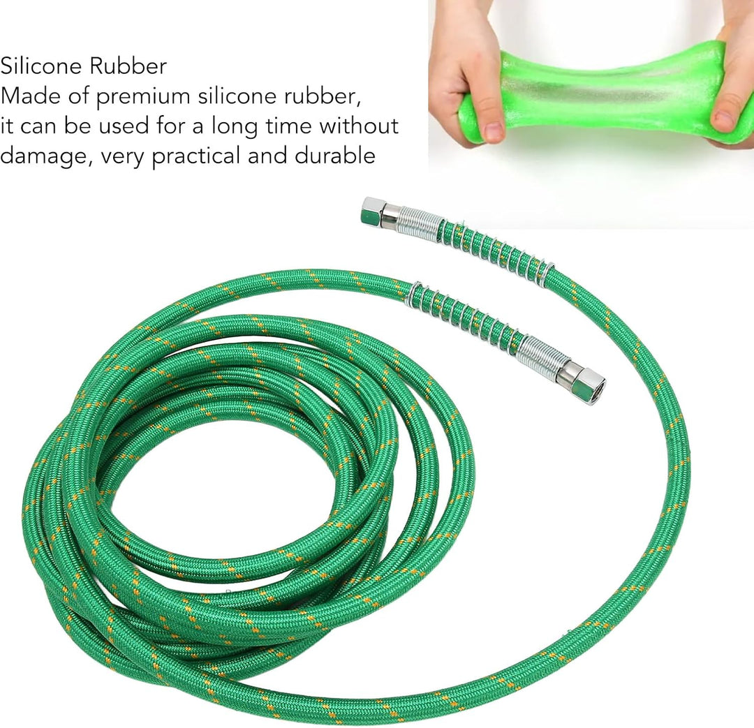 Mitteldruck Dampfrohr, 5M Dampfrohr, 0,5Mpa Silikonkautschuk Bügeleisen Dampfschlauch, Hochtemperatu