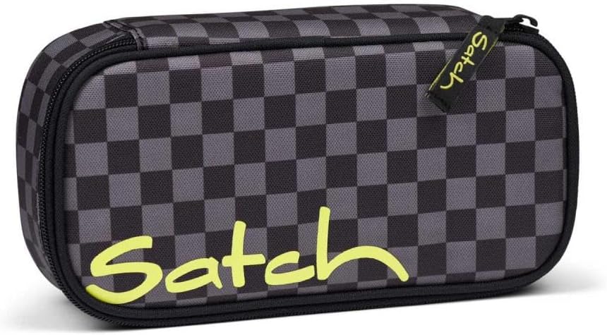 Satch Air Schulrucksack Set 3tlg. inkl. Schlamperbox und Sportbeutel Dark Skate, Dark Skate