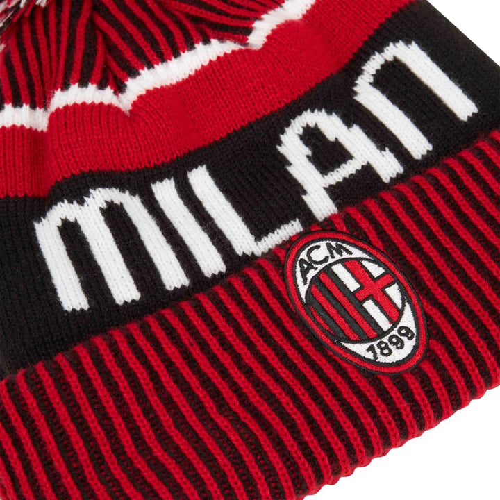 New Era Wintermütze Bommel Beanie - AC Mailand