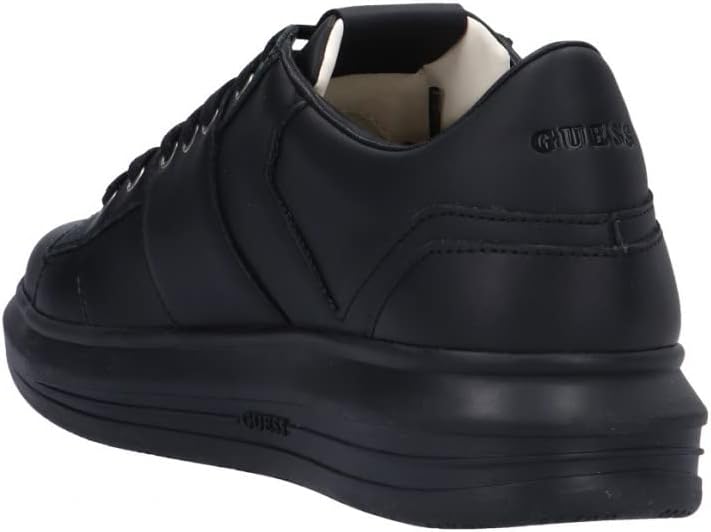 GUESS Herren Vibo Carryover Sneaker 45 EU Schwarz, 45 EU Schwarz