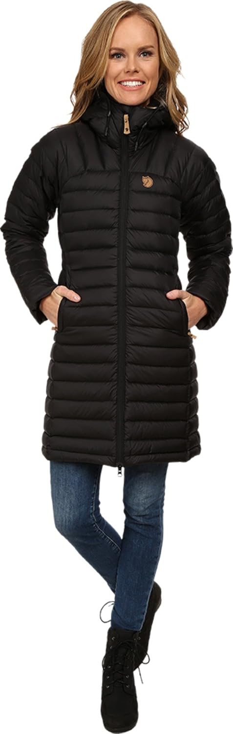 Fjällräven Damen Snow Flake Parka Isolationsjacke XS Schwarz, XS Schwarz