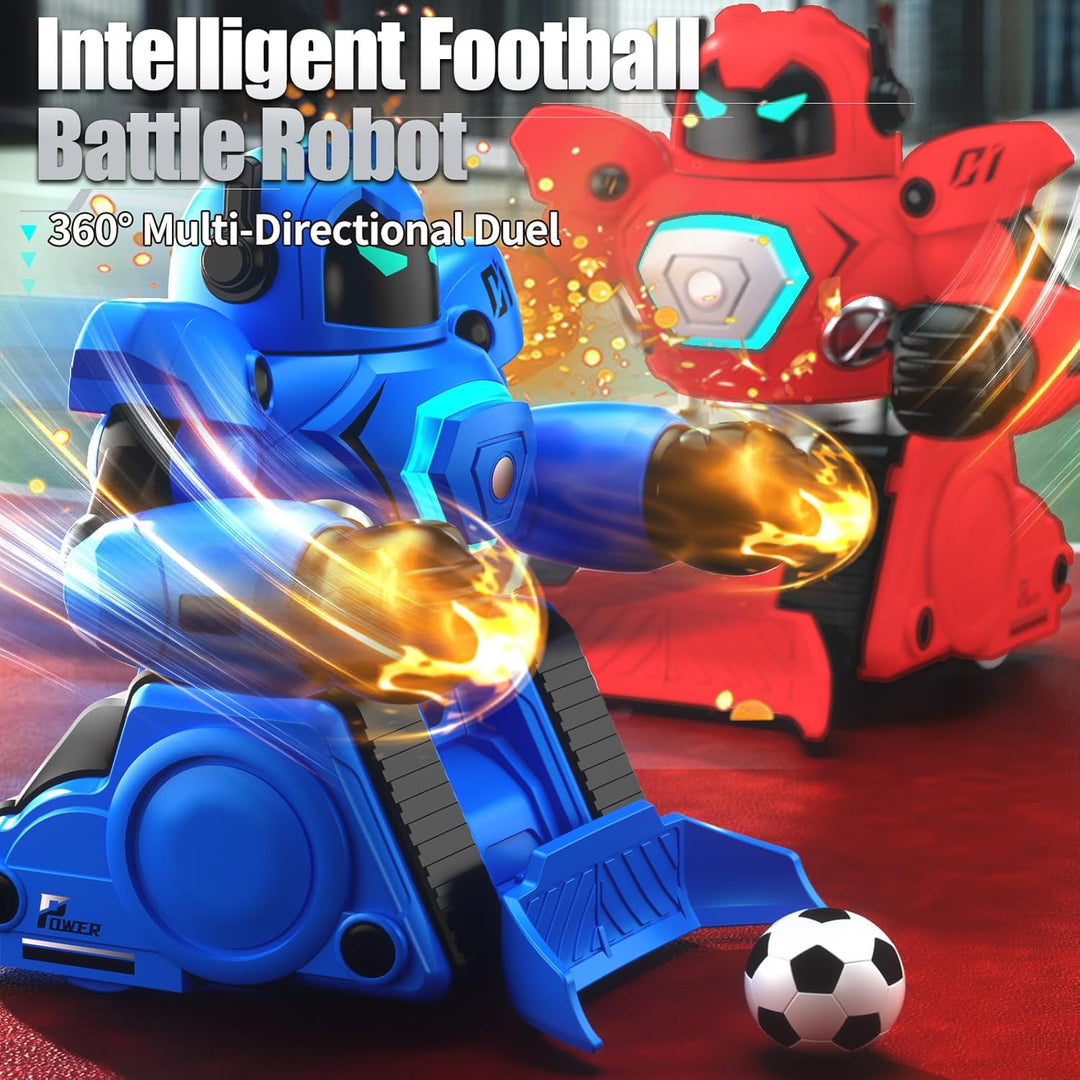 OBEST Ferngesteuerte Roboter für Kinder, Kombat Boxkampf Roboter, Fussballspiel Duell-Kampfmodus, Sp