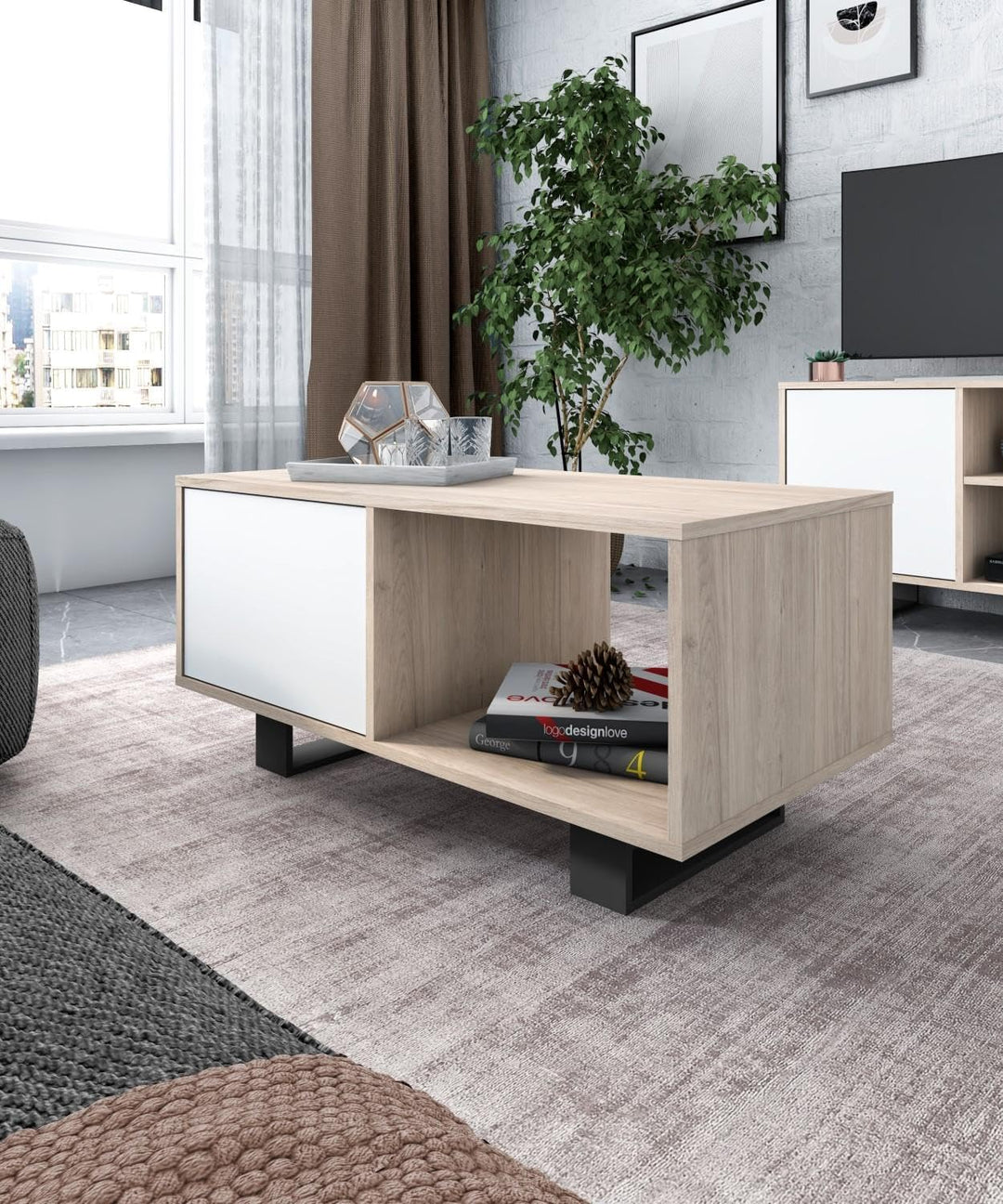 Skraut Home MESAWINDTALL02, 92x50x45cm