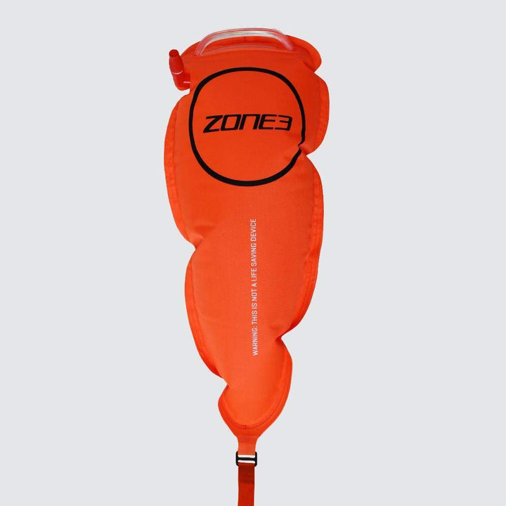 ZONE3 Swim Safety Gürtel, Reflektierendes Orange, One Size