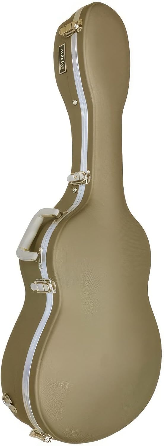 Cibeles ABS-Etui für klassische Gitarre, Marke, gold, Gitarrenetui, Gold