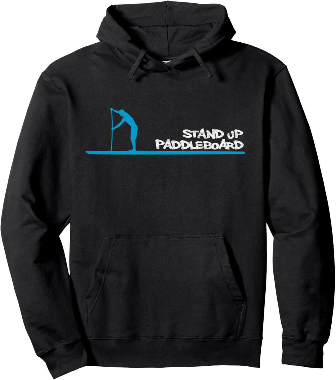 Sup Stand Up Paddle Board Stehpaddeln Stehpaddler Pullover Hoodie