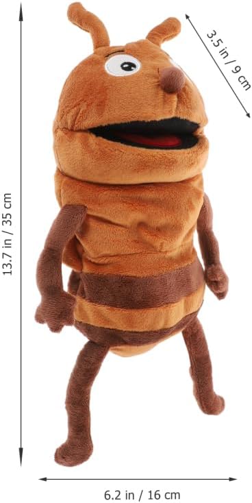 minkissy Handpuppe Ameise Aus Weichem Plüsch Material Spielzeug Für Junge Mädchen Zum Spielen Und Ge