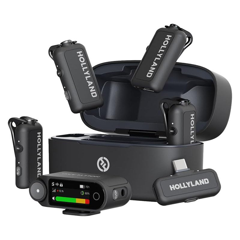 Hollyland Lark MAX 2 Combo 4-Person Version Wireless Microphone